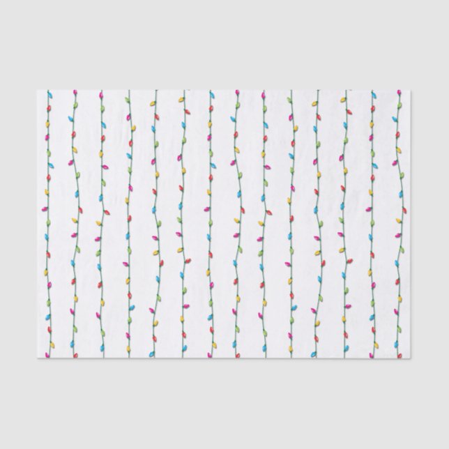 Papel De Seda Luzes do feriado (Frente )