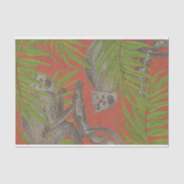 Papel De Seda Macaco Vintage