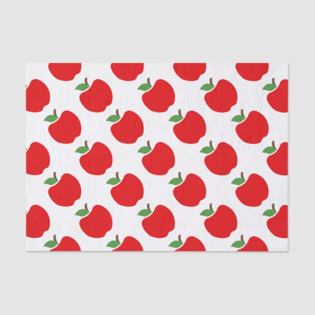 Papel De Seda Maçãs (Frente )