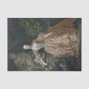 Papel De Seda Madame Pompadour por Francois Boucher