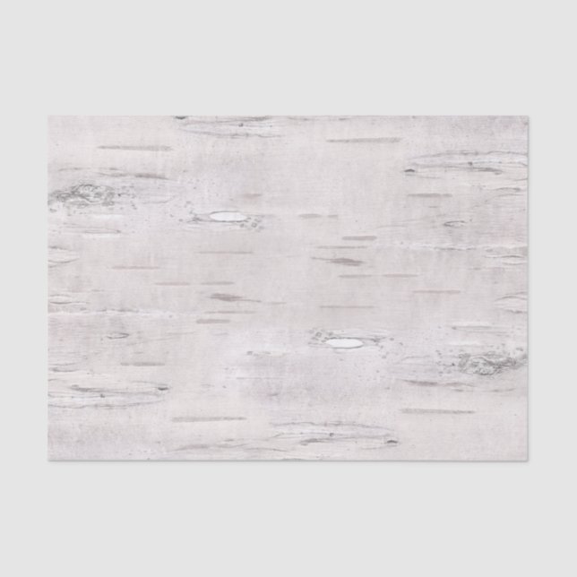 Papel De Seda Madeira de Birch Rustic (Frente )