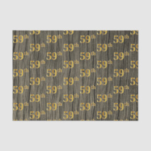 Papel De Seda Madeira do falso, evento do ouro 59th do falso