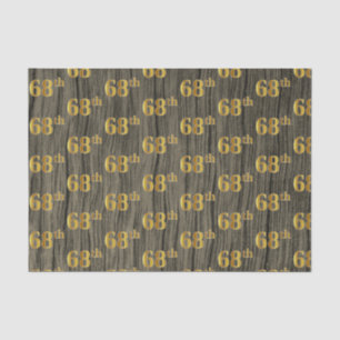 Papel De Seda Madeira do falso, evento do ouro 68th do falso
