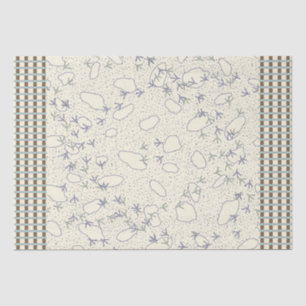 Papel De Seda Madeira e Xadrezes de algas marinhas detectam pape