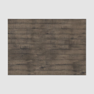 Papel De Seda Madeira marrom-escura