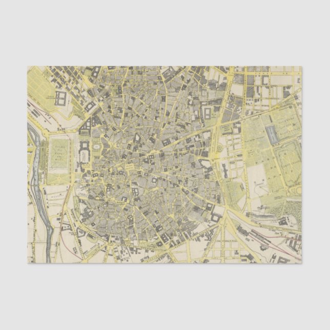 Papel De Seda Madrid (Frente )