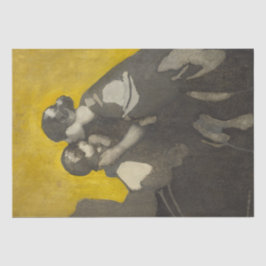 Papel De Seda Mãe e Criança (por Norah Neilson Cinza)