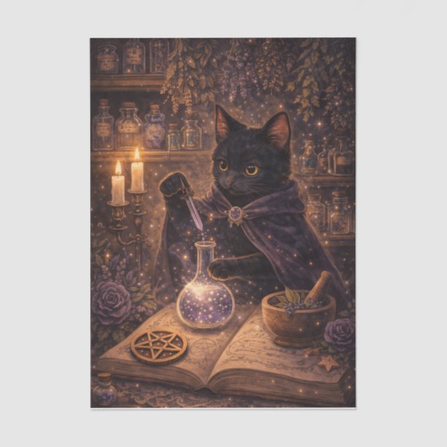 Papel De Seda Magic Potion Kitty  (Frente )