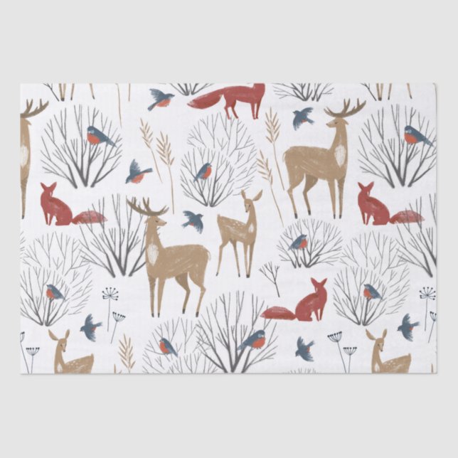 Papel De Seda Magic Winter Wonderland (Frente )