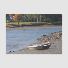 Papel De Seda Maine Rowboat Water Photo