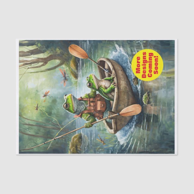 Papel De Seda Mais designs em breve (Frente )