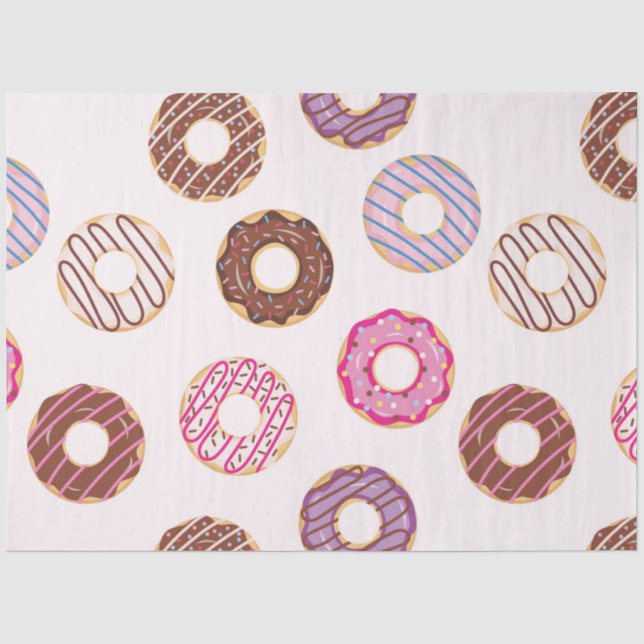 Papel De Seda Mais Donuts (Frente )