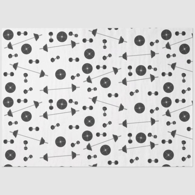 Papel De Seda Malhação de Treinamento de Peso Dumbbell Bodybuild (Frente )