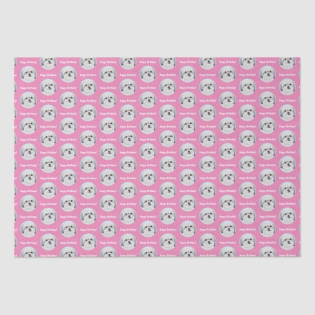 Papel De Seda Malshi Pink (Frente )