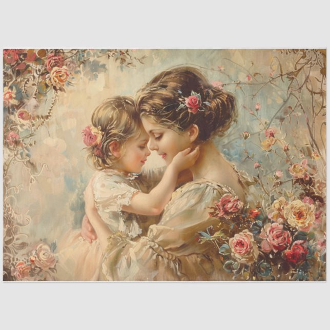 Papel De Seda Mamãe e eu (Frente )