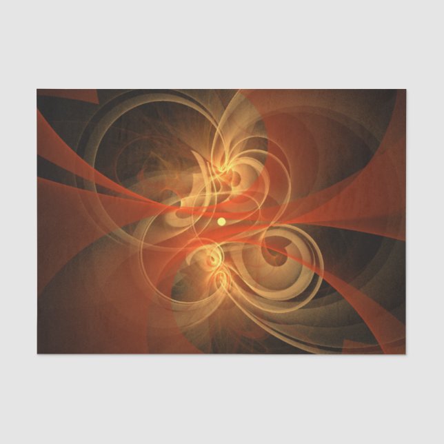 Papel De Seda Manhã, Abstrato de Arte Magia (Frente )