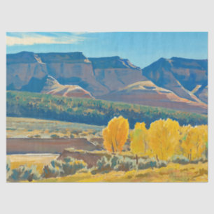 Papel De Seda Manhã pacífica por Maynard Dixon