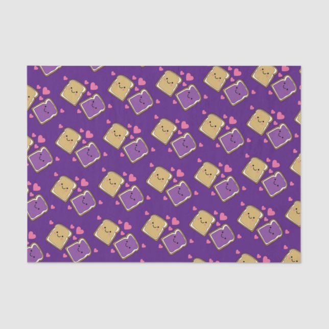 Papel De Seda Manteiga de amendoim e Festa de aniversário de gel (Frente )