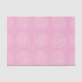 Papel De Seda Manteiga rosa Elegante Mandala Decoupage Art Wrap