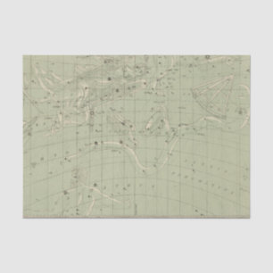 Papel De Seda Mapa de estrela