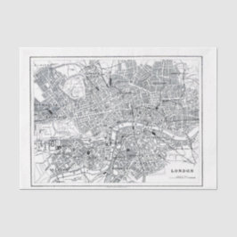 Papel De Seda Mapa de Londres