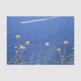 Papel De Seda Mar Azul grego