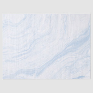 Papel De Seda Marble Azul