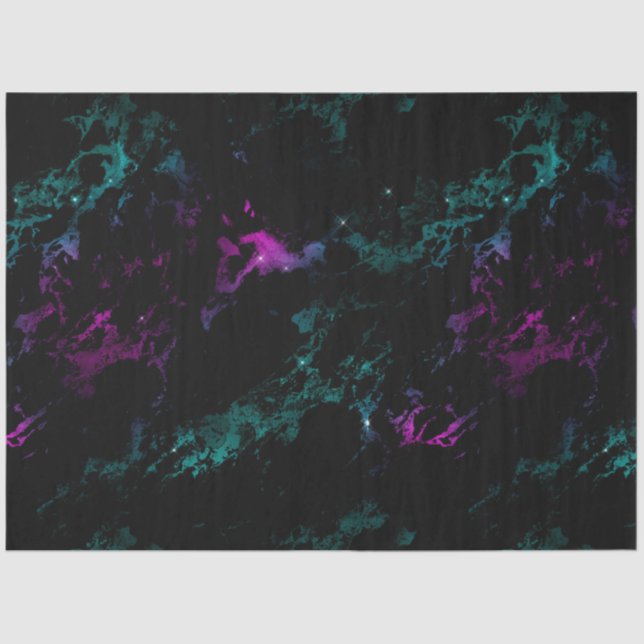 Papel De Seda Marble Galaxy Series Design 2 (Frente )