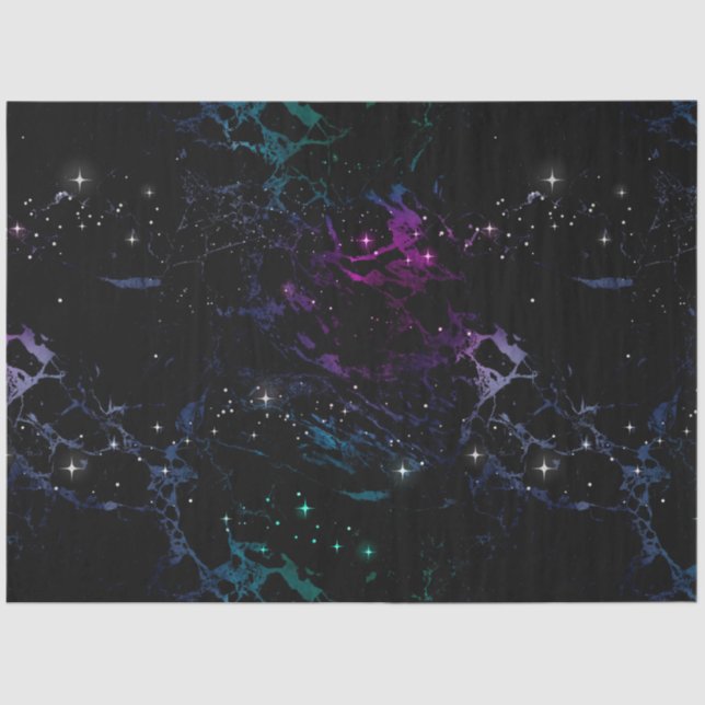 Papel De Seda Marble Galaxy Series Design 3 (Frente )