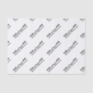Papel De Seda Marca de Boutique Chic com Logotipo Personalizado