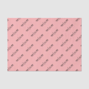 Papel De Seda Marca de logotipo da empresa Personalizada Light R