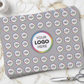 Papel De Seda Marca de Logotipo Personalizado - Suprimentos de E