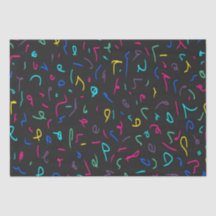Marcas Neon Brilhantes no Preto