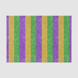 Papel De Seda Mardi Gras Colors Glitter Strike Bling
