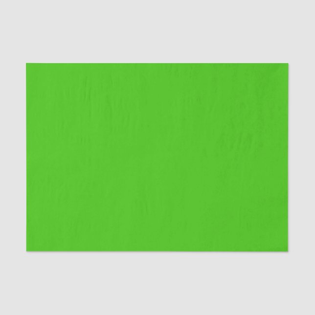 PAPEL DE SEDA MARDI GRAS GREEN SÓLIDO (Frente )