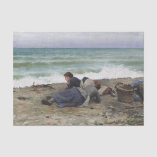 Papel De Seda Maré Alta, Etretat de Daniel Ridgway Knight