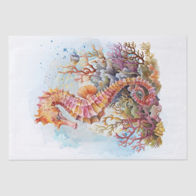 Papel De Seda Maré d'Água (Frente )