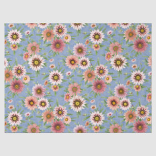 Papel De Seda Margarida Rosa