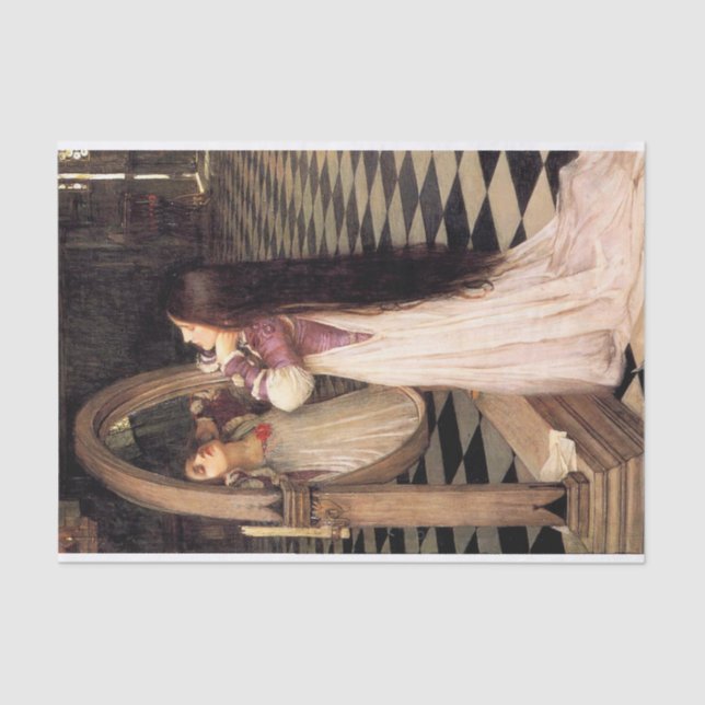 Papel De Seda Mariana no Sul por John William Waterhouse (Frente )