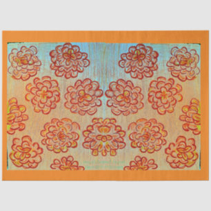 Papel De Seda Marigolds