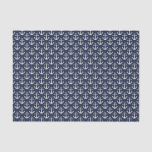 Papel De Seda Marinho Azul-marfim  de Ancoragem de Praia Náutic