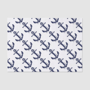 Papel De Seda Marinho da âncora da navigação