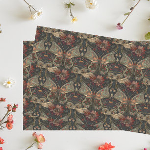 Papel De Seda Mariposa Art Nouveau