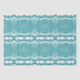 Papel De Seda Mármore Azul Claro Padrão Moderno Elegante