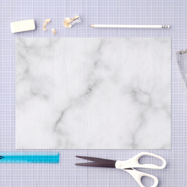 Papel De Seda Mármore Cinza (Arte )