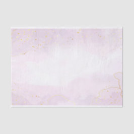 Papel De Seda Mármore Rosa Bege Dourado Moderno Chique Personali