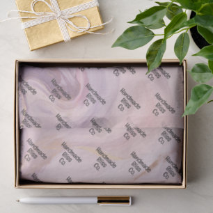 Papel De Seda Mármore Rústico de Pêssego Suave