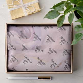 Papel De Seda Mármore Rústico de Pêssego Suave