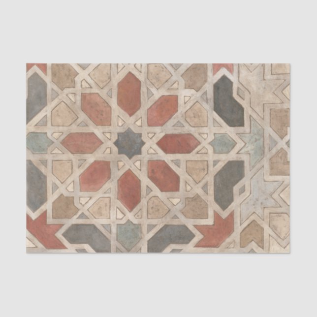 Papel De Seda Marraquexe Design II não embelezado (Frente )