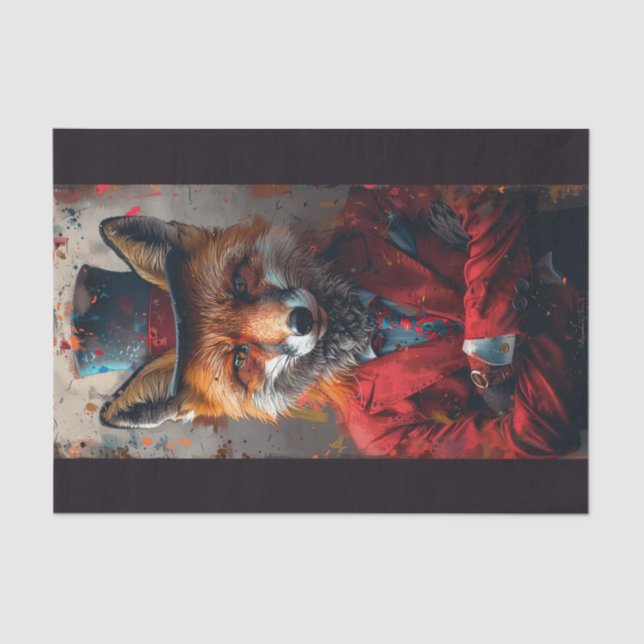 Papel De Seda Marshall the Fox (Frente )